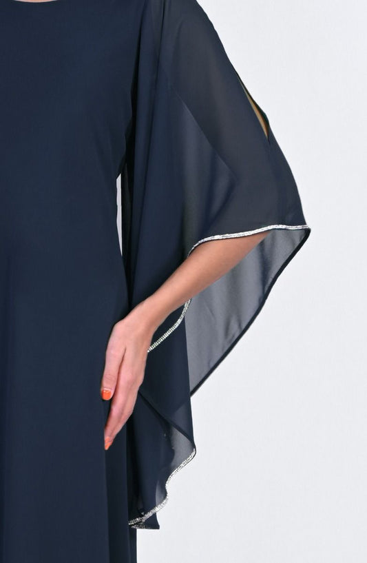 Chiffon Overlay Dress Spruce