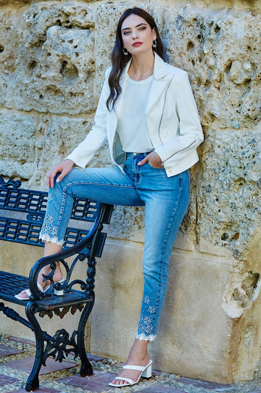 Stud Jacket Off White