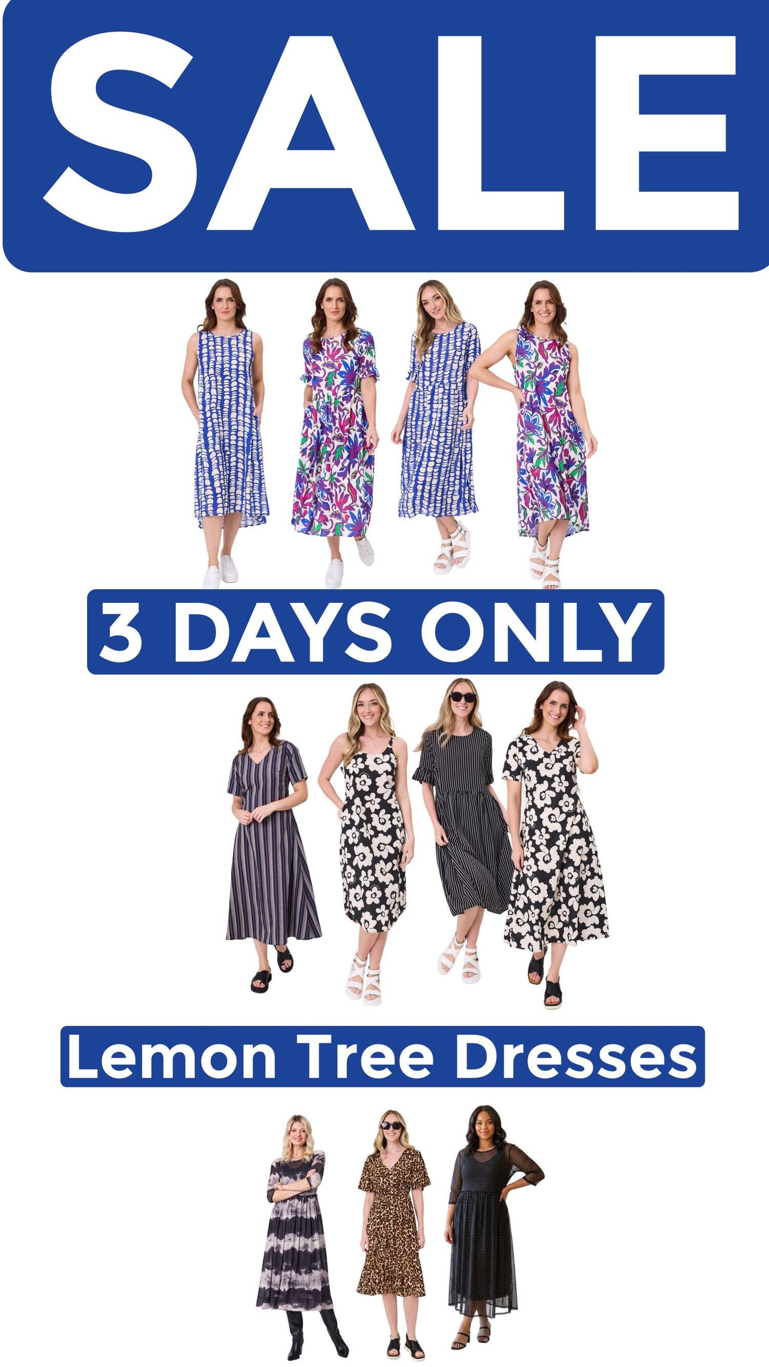 3 DAY FLASH SALE - Lemon Tree Dresses