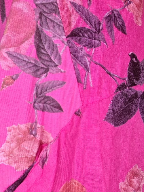 Helga May Jungle Dress - 155912 Hot Pink Thorn Rose Blossom