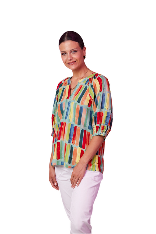 Newport - Canopy Blouse - NP28912- Canopy Print - 50% Off