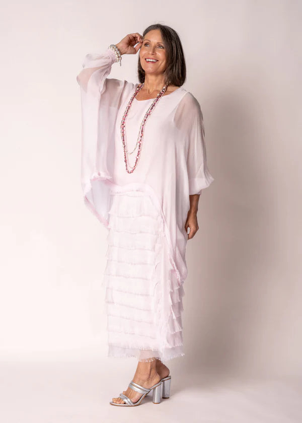 Netty Dress in Modena Pink