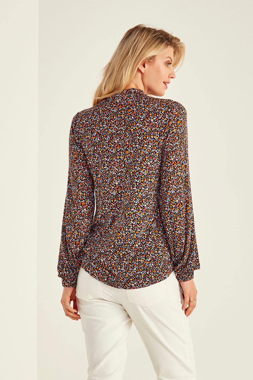 Lemon Tree - Jo Top - LT823 - Ditsy Floral - 70% Off