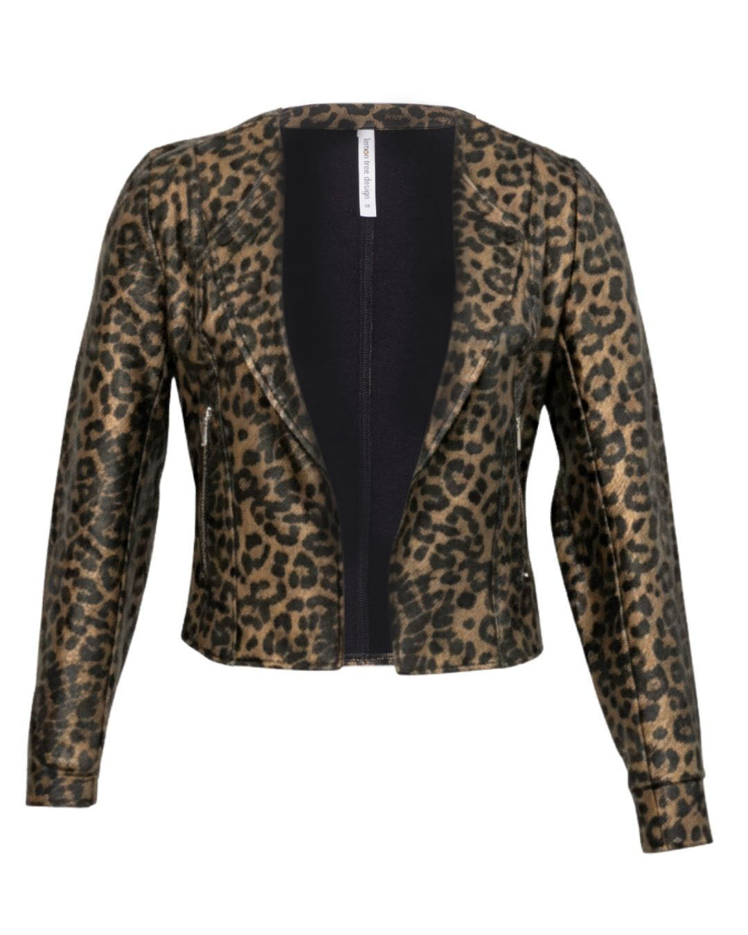 Mika Jacket - Toffee Leopard
