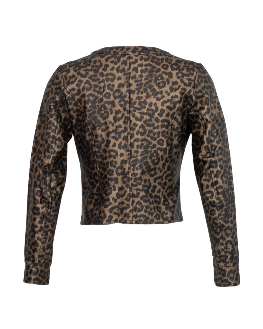 Mika Jacket - Toffee Leopard