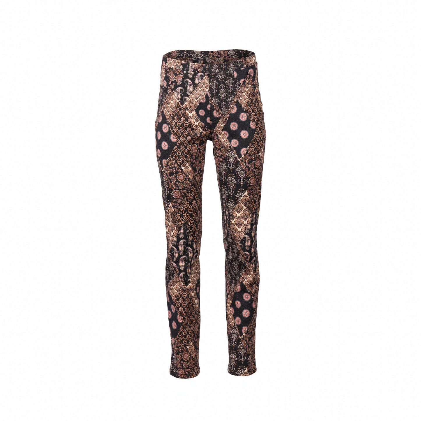 Vassalli - Pull on Ponti Pant - 234A - Rapsody Print