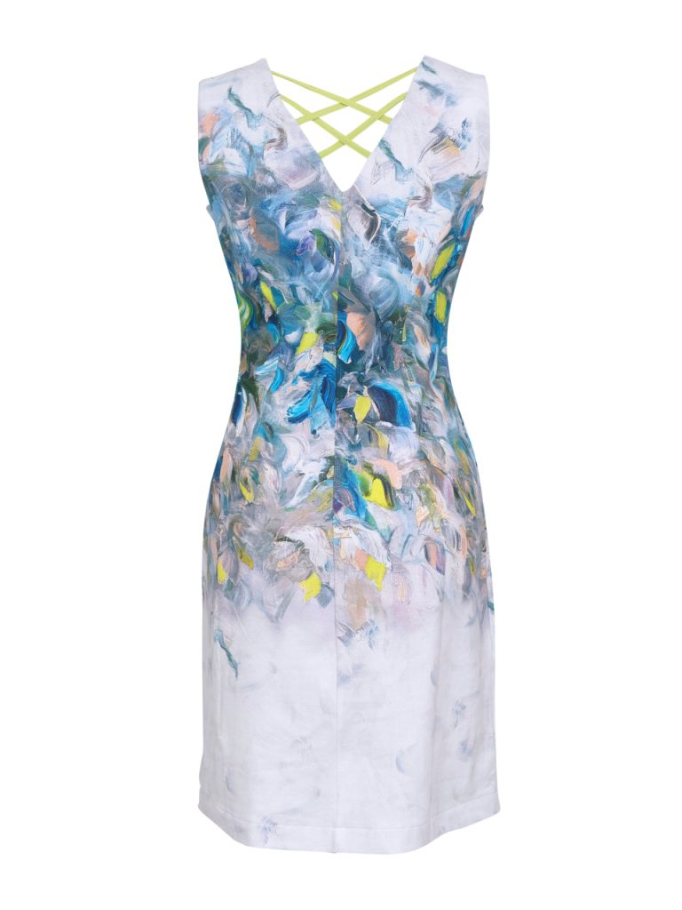 Dolcezza - Dress with Cross Over Detail - 23714 - Bath of Nature - 50% off 1 x small left