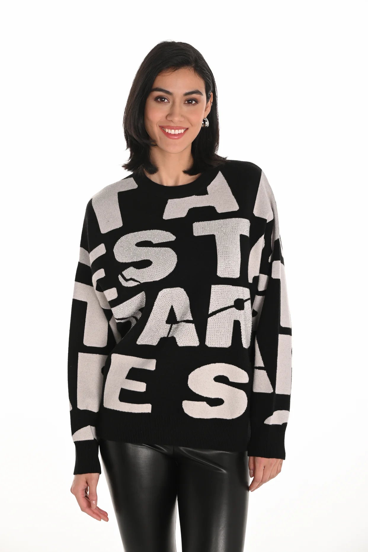 "Stare" Knit Sweater - 50% Off