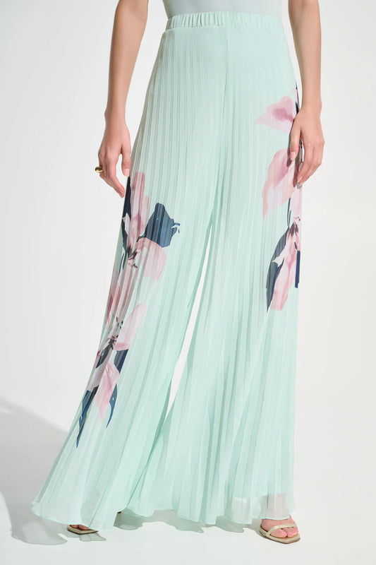 Chiffon Pleated Pant - -Now $194.50