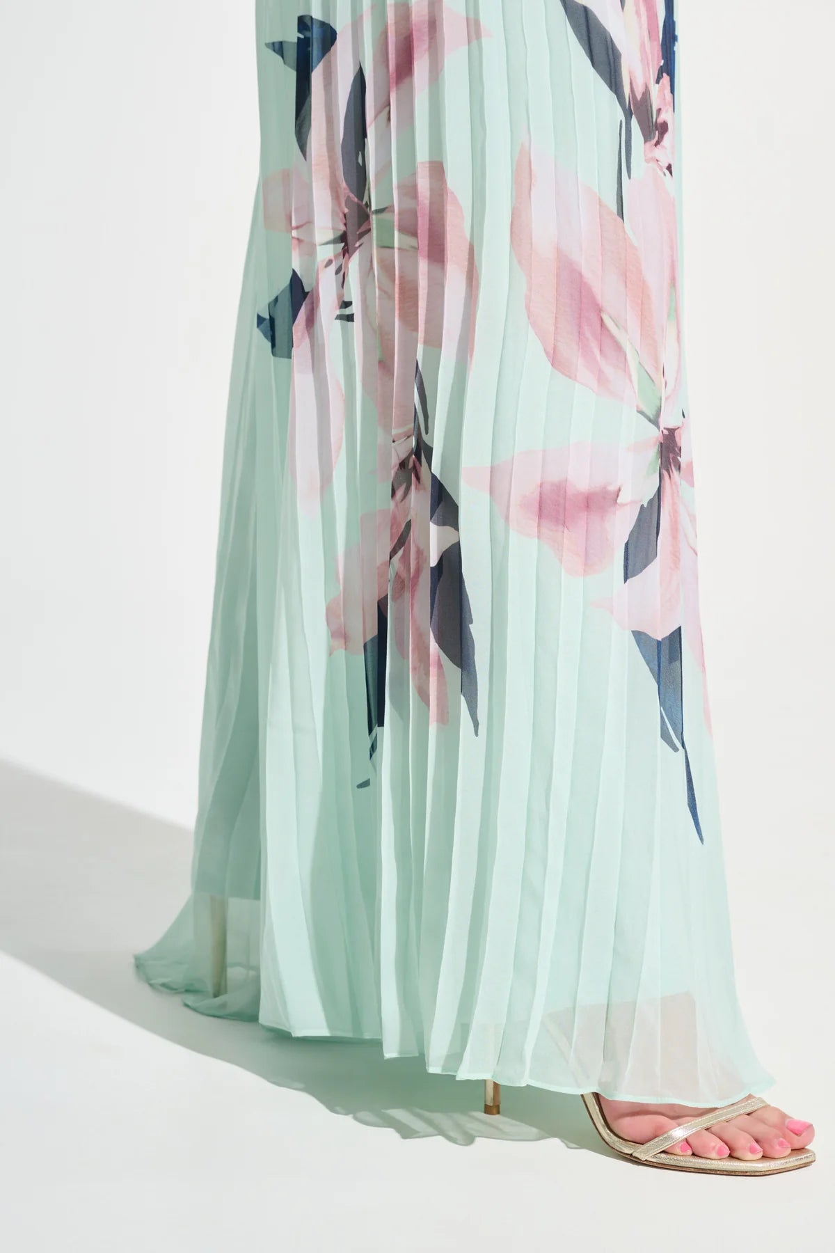 Chiffon Pleated Pant - -Now $194.50