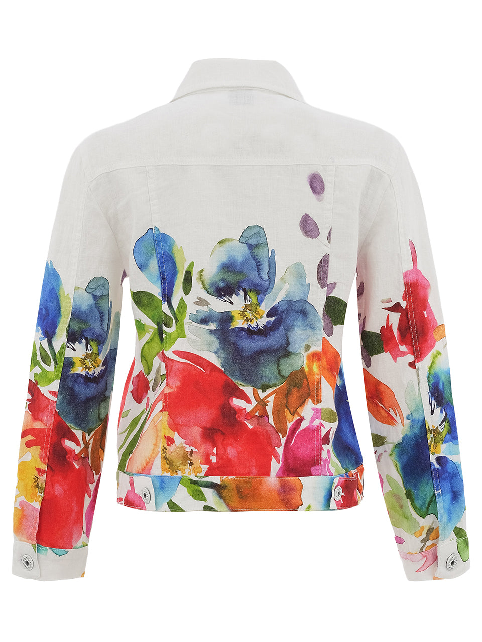 Woven Jacket Linen - Spring Delight