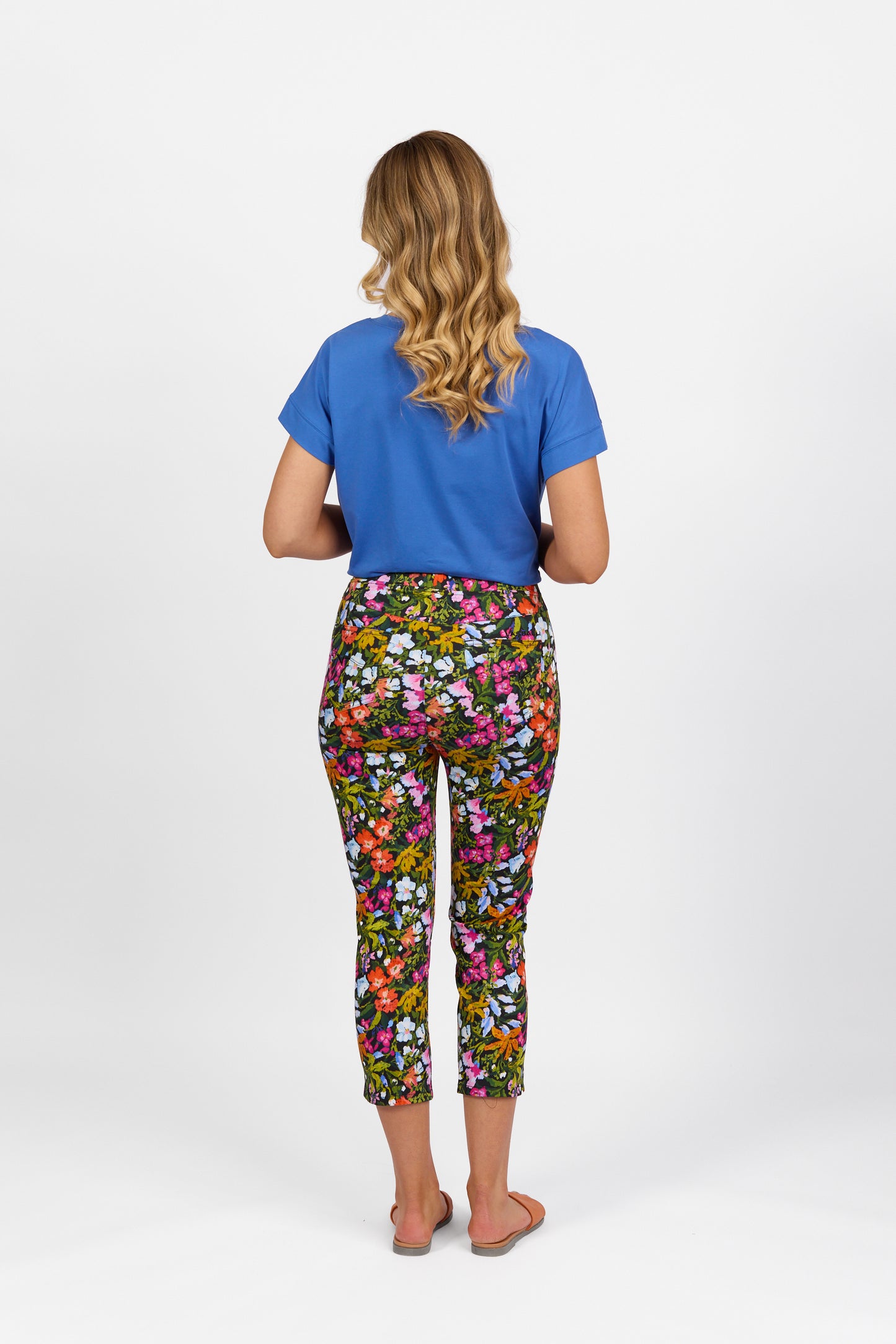 Vassalli - 7/8 Skinny Leg Cotton Pull-on Pant - 271LW - Lola - 50% Off