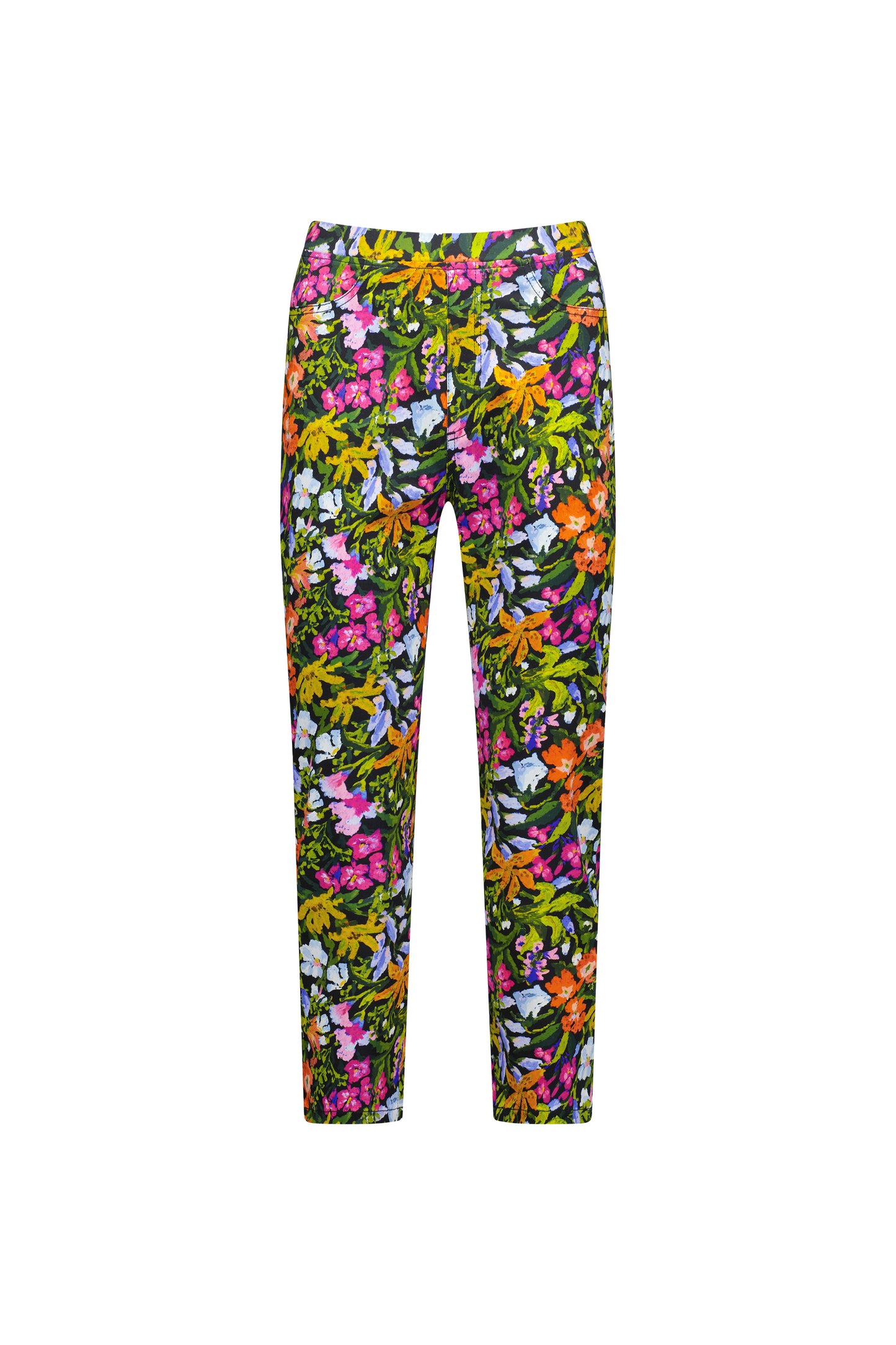 Vassalli - 7/8 Slim Leg Cotton Pull-on Pant - 274LW - Lola