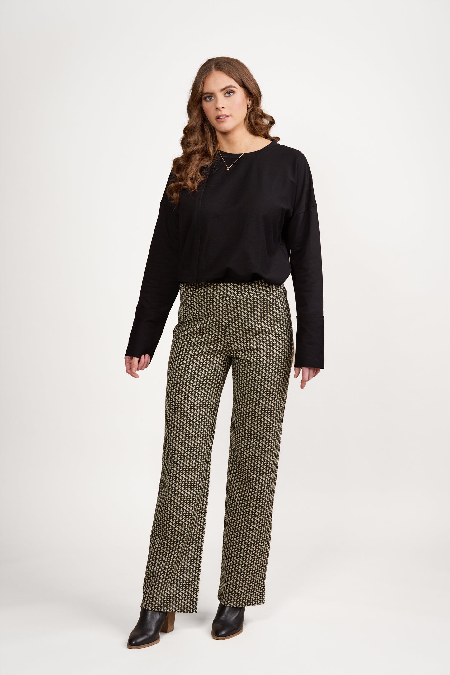 Pull on wide leg Pant - 295 - St Ives Pattern