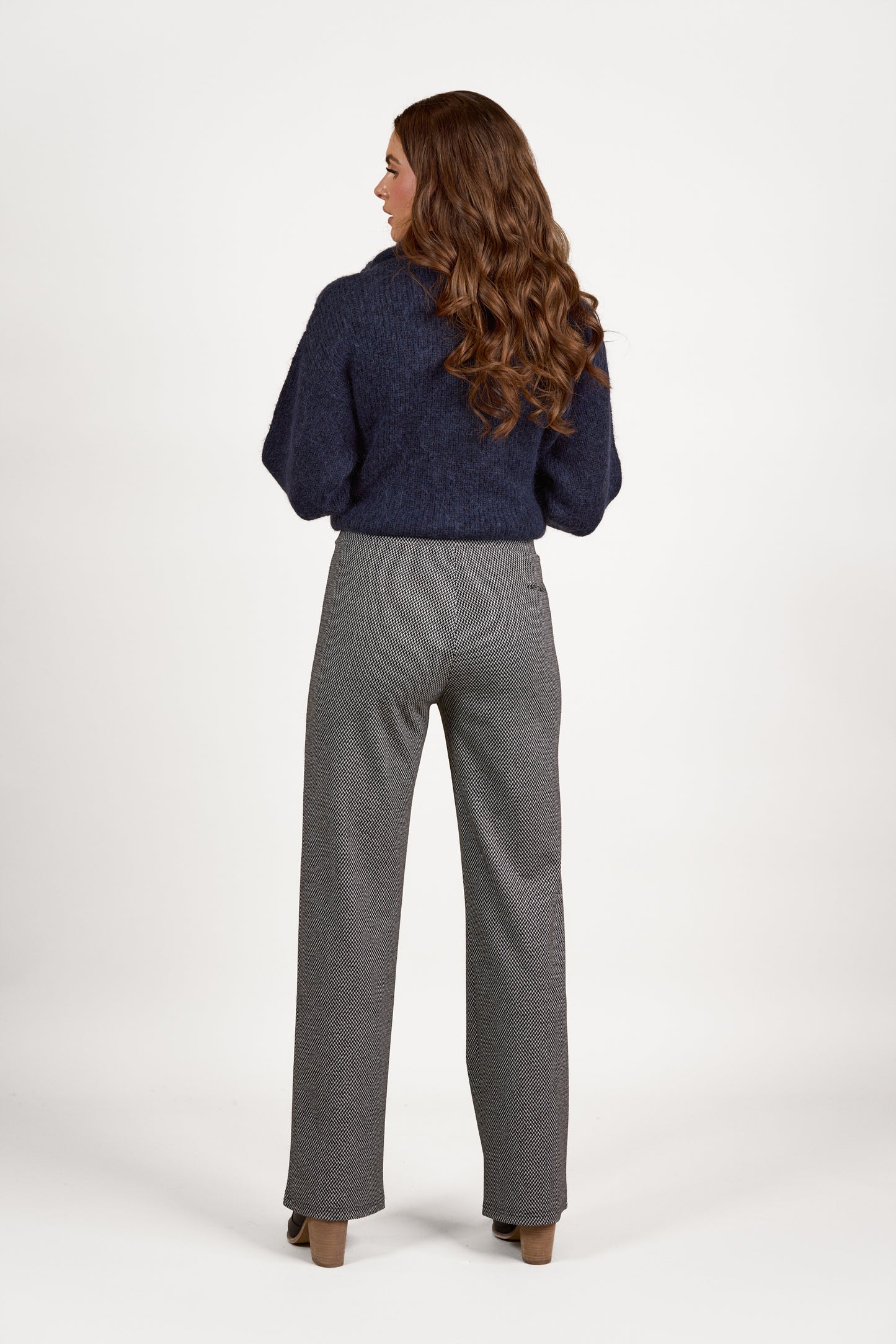 Vassalli - Pull on wide leg Pant - 295 - Xander Pattern