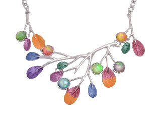 Colourful Branches Necklace