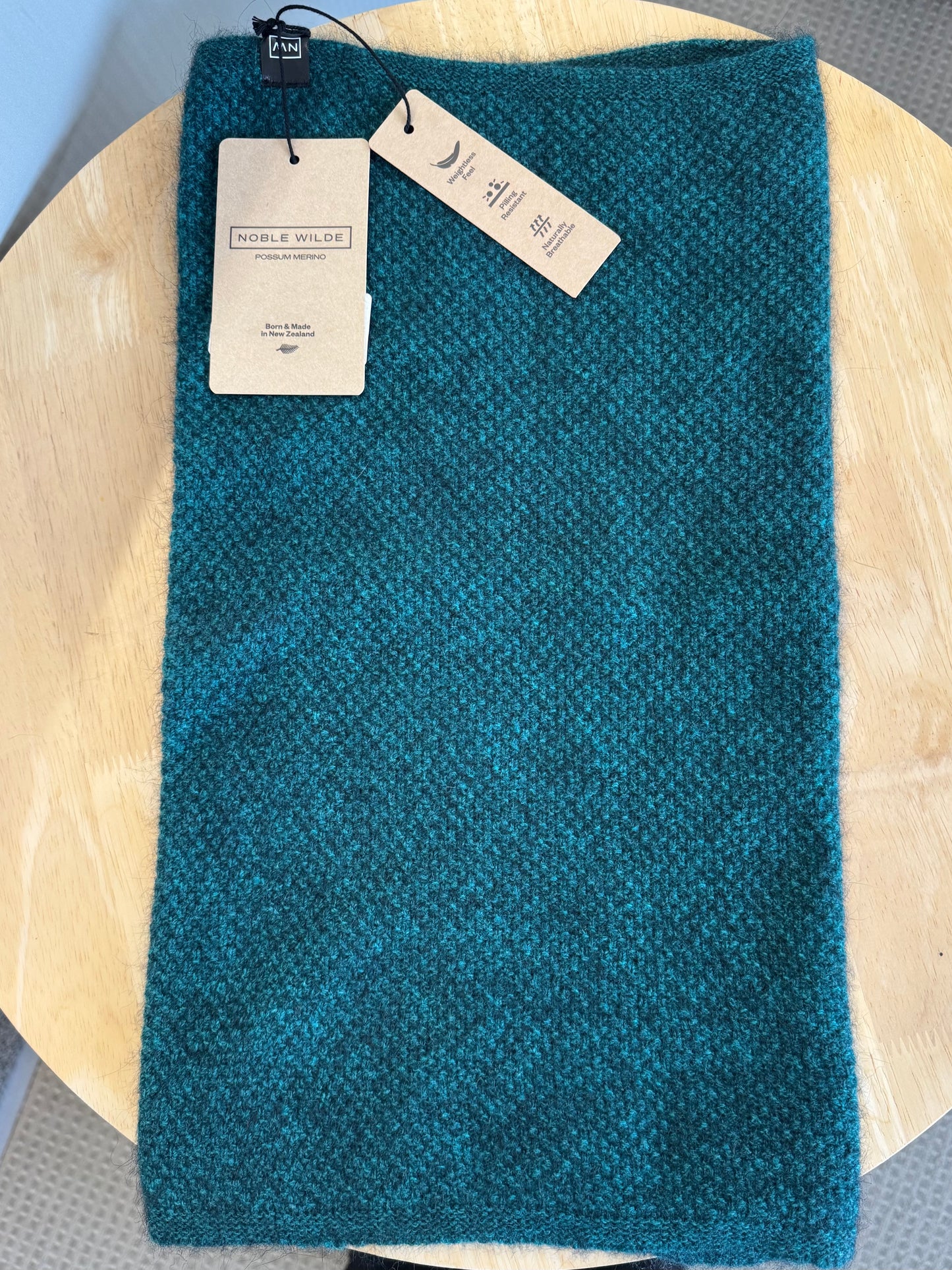 Possum/Merino Neck Warmer - Tui