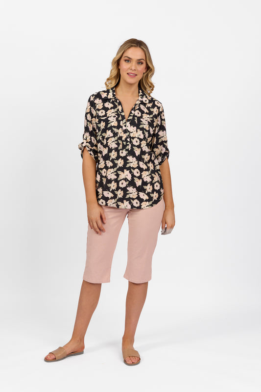 Vassalli - Open Placket Shirt - 4038 - Thea - 50% off 1 x 10 left