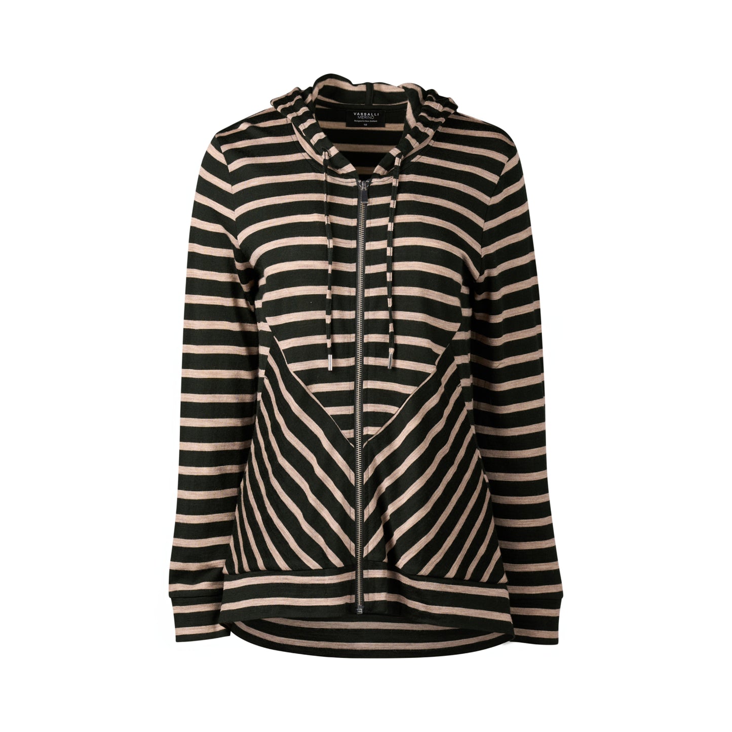 Merino Jacket - 4437A - Forest/Twig Stripe - Due Feb