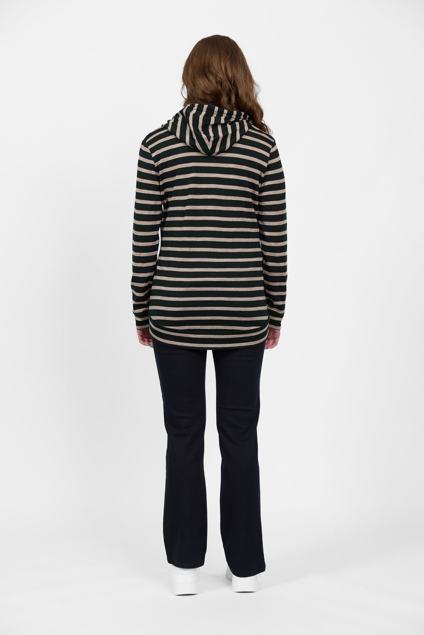 Merino Jacket - 4437A - Forest/Twig Stripe - Due Feb