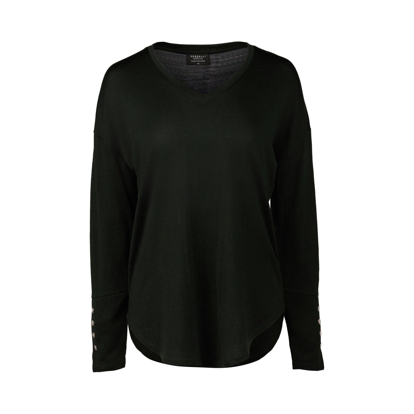 Merino Top - 4465 - Forest - Due Feb