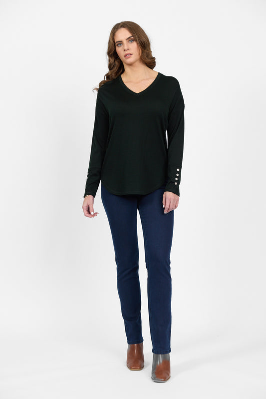 Merino Top - 4465 - Forest - Due Feb