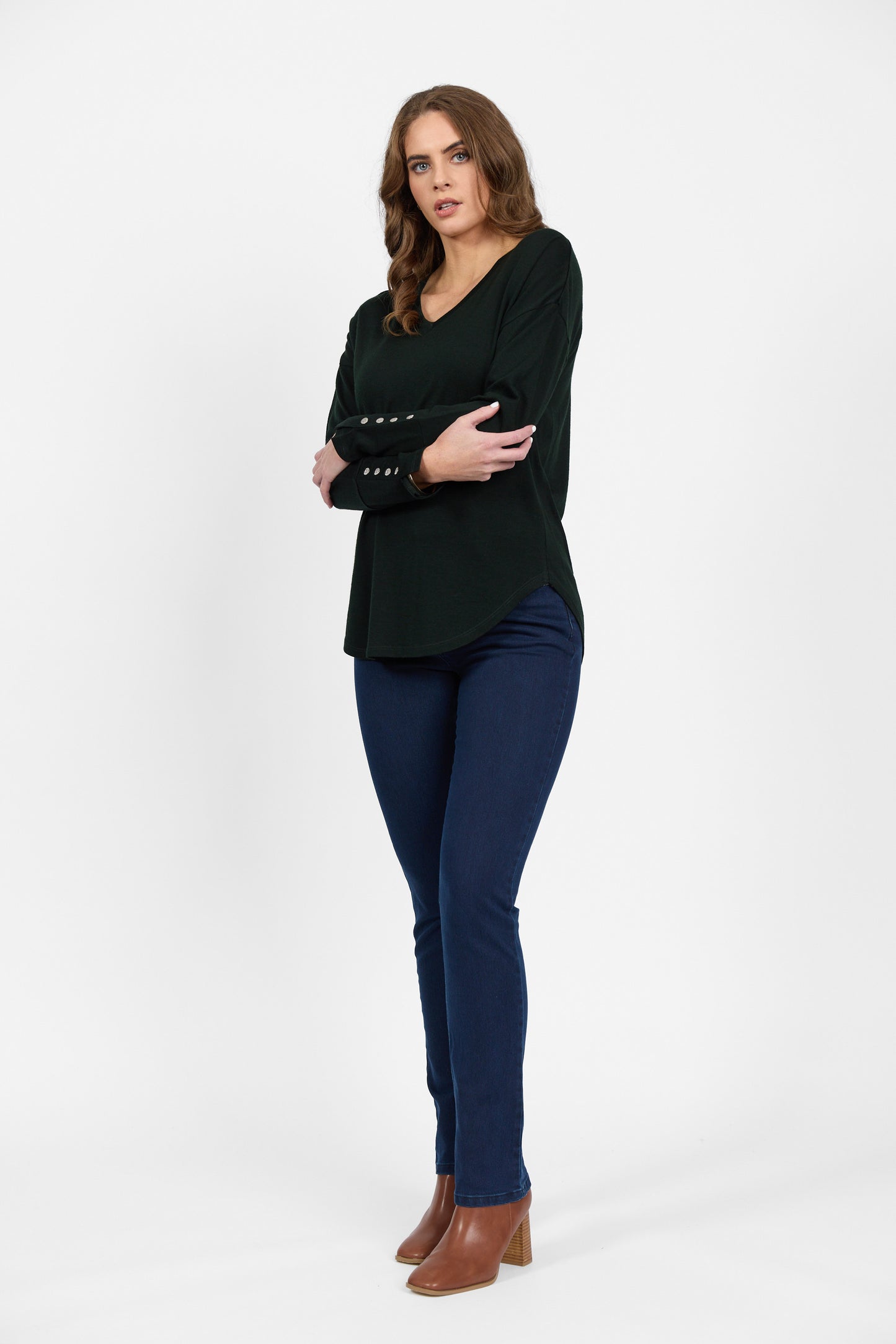 Merino Top - 4465 - Forest - Due Feb