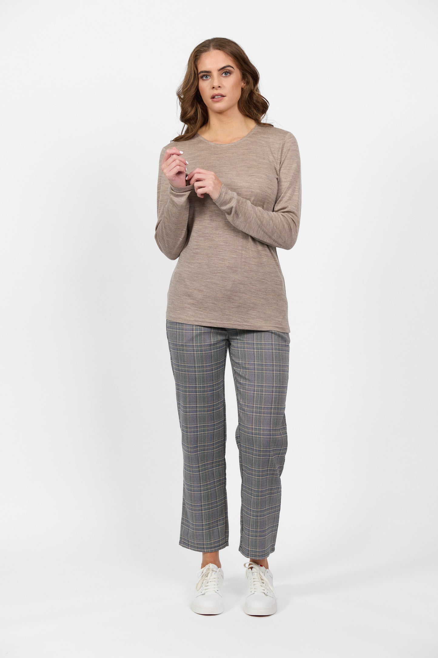 Vassalli- Merino Top - 4467 - Twig - Arrived