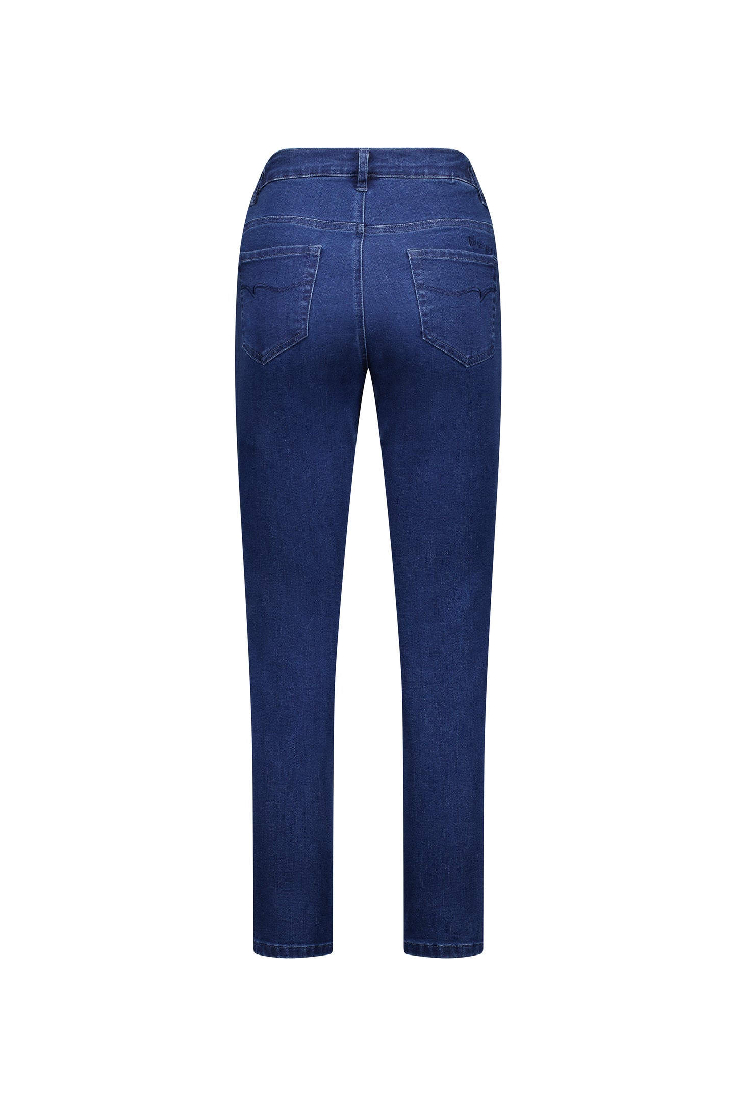 Vassalli - Skinny Leg Ankle Grazer - 5009 - Blue Denim