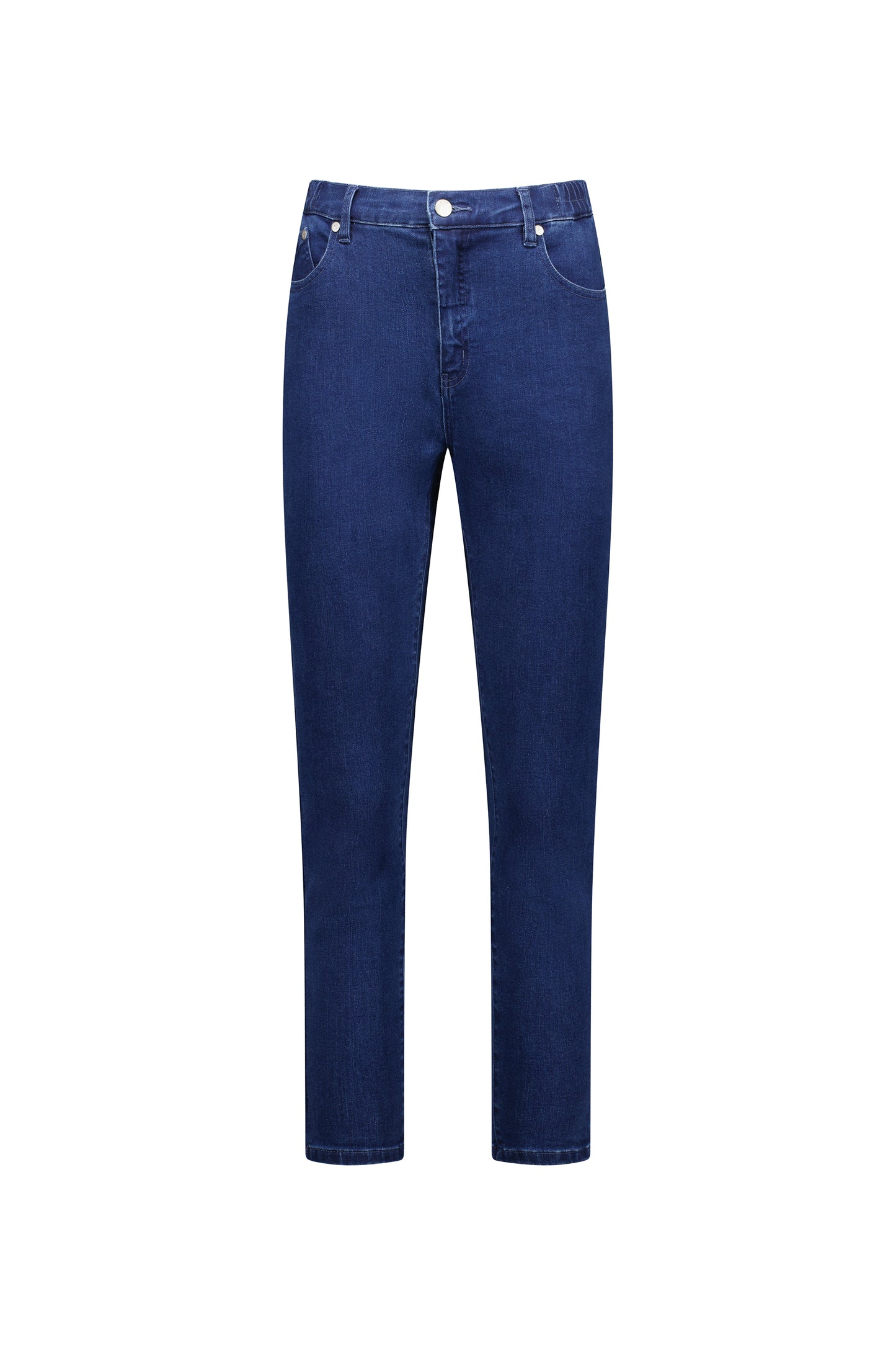 Vassalli - 5009 Skinny Leg Ankle Grazer - Blue Denim