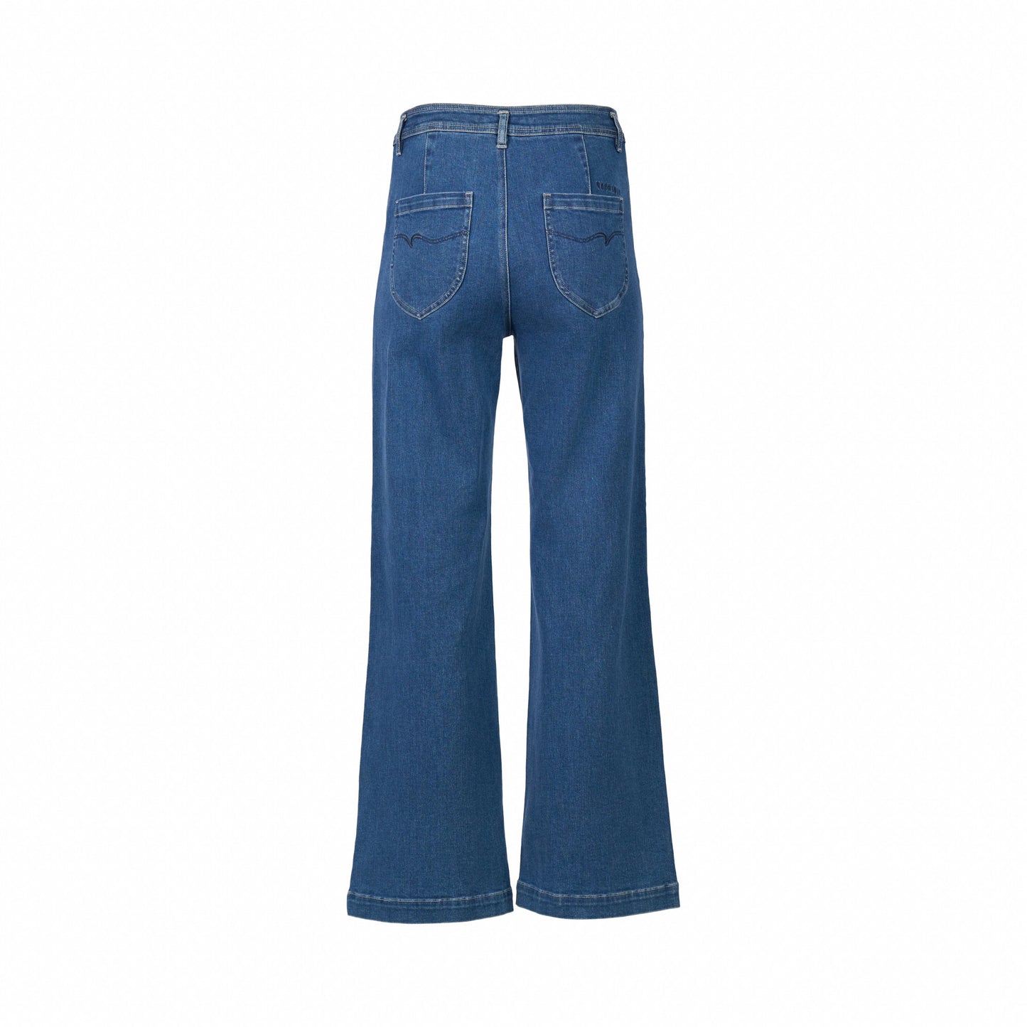 Wide Leg Jean - 5015 - Blue Wash