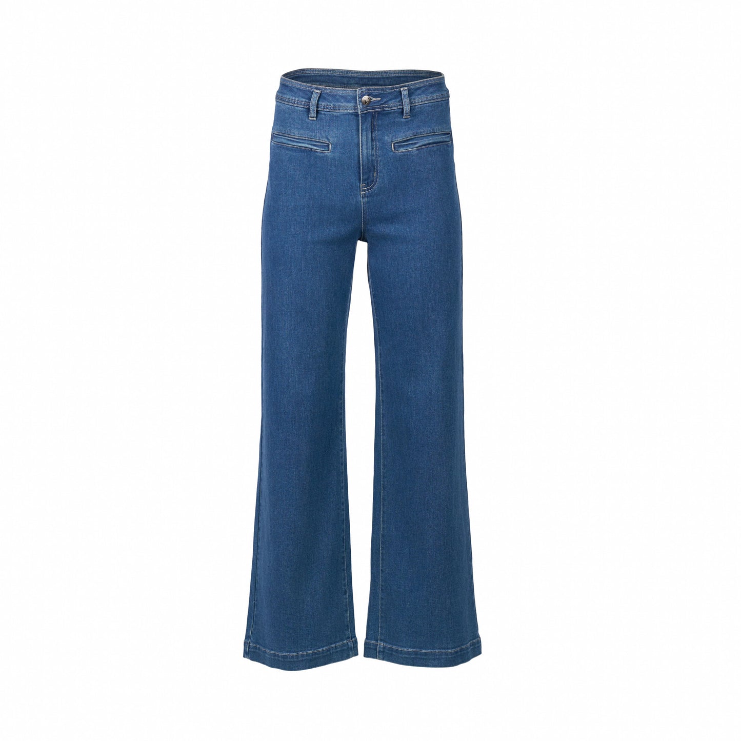 Wide Leg Jean - 5015 - Blue Wash