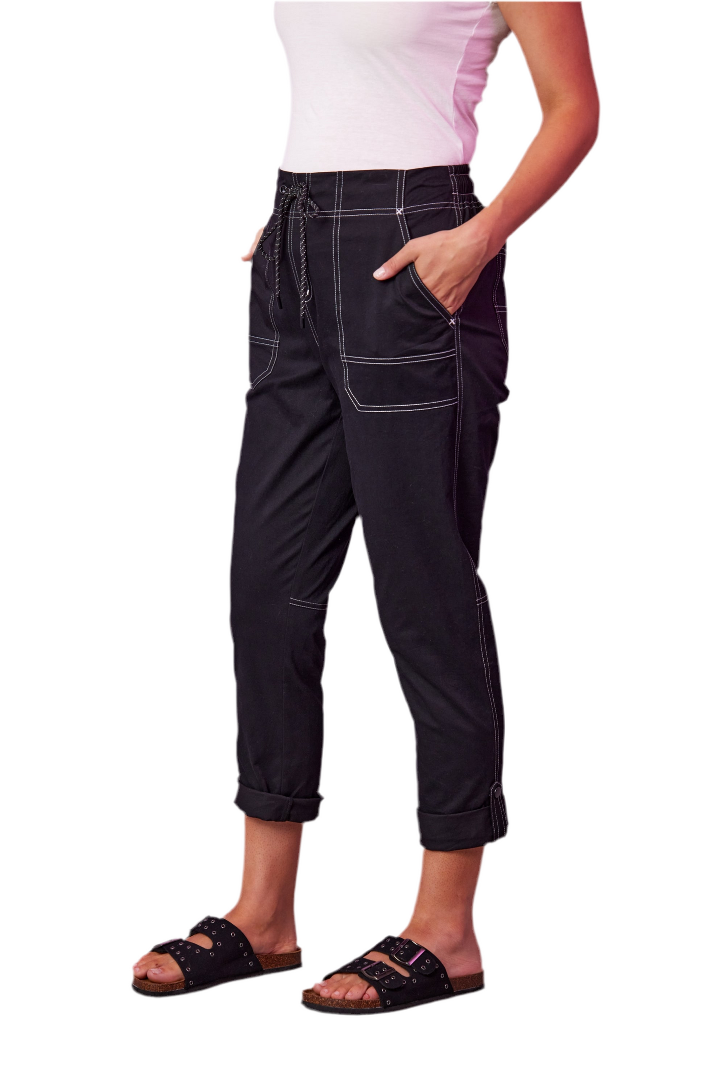 Newport - Cairo Pant NP28947 - Black - 40% Off