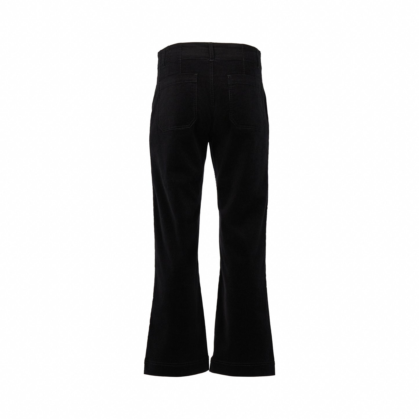 Vassalli - Wide Leg Ankle Grazer Pant - 5995AM - Black