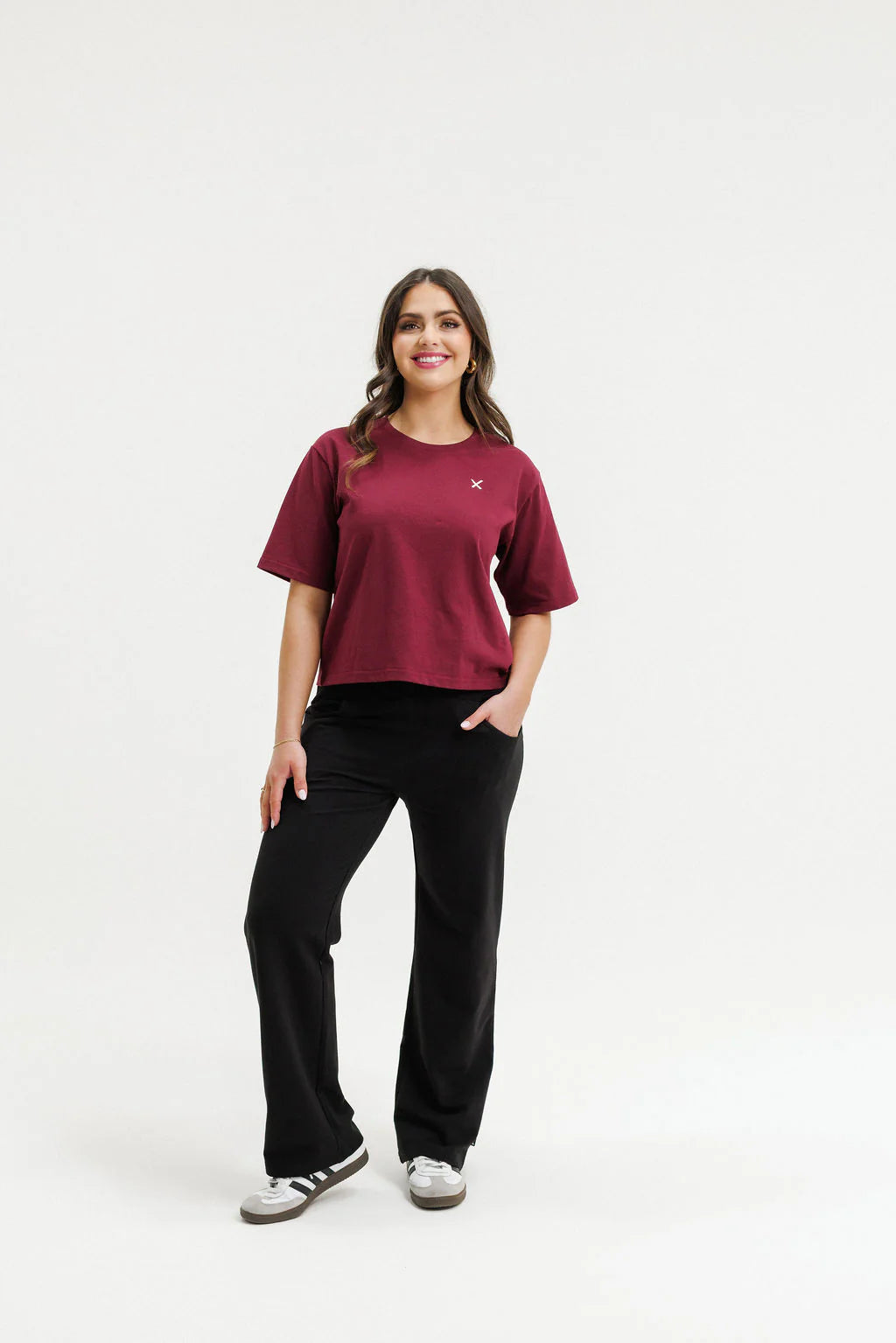 Avenue Pants - Merlot X - Coming Soon