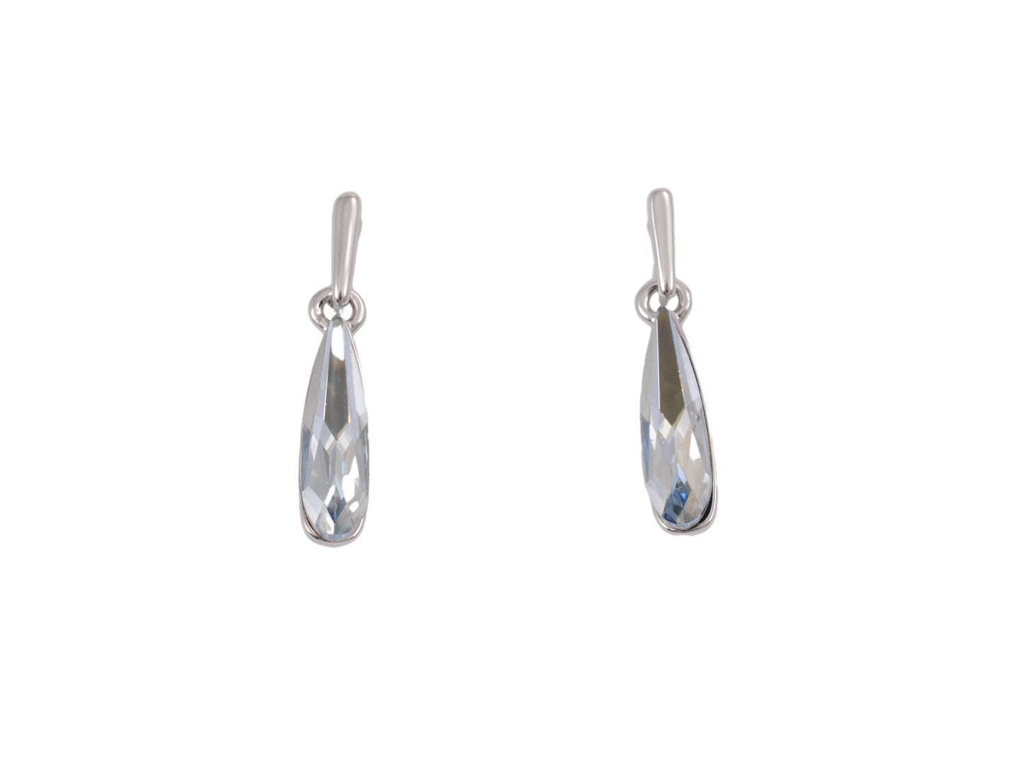 Swarovski Crystal Earrings Grey MSE1207