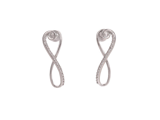 Zircon Twist Earrings MSE1341