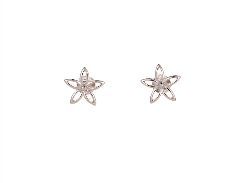 925SSilver Flower Studs SS0332