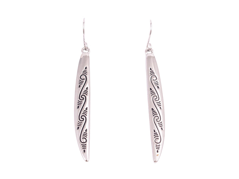 Koru/Wave Long Earrings MSE1071