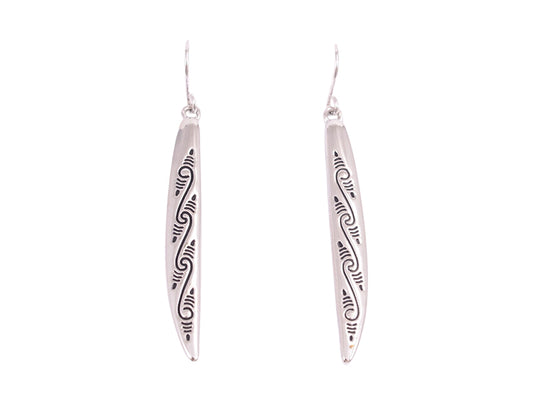 Koru/Wave Long Earrings MSE1071