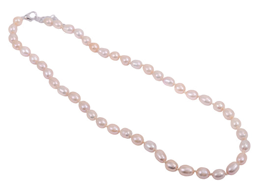 Pearl Necklace - PL0272 - Apricot