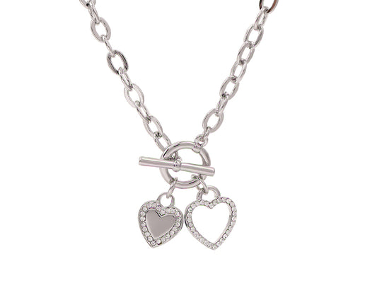 Rhinestone Heart Pendant NC3713