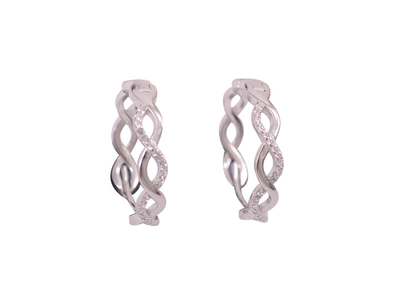 925 SSilver Ring Studs 6mm SS0353