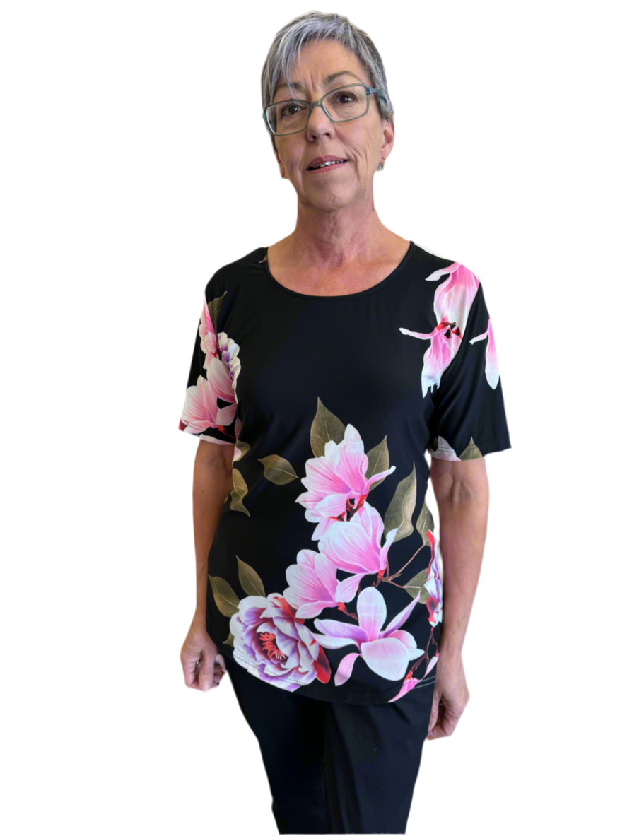 Bittermoon - Lucy Top - T8024 - Peonie - 50% Off