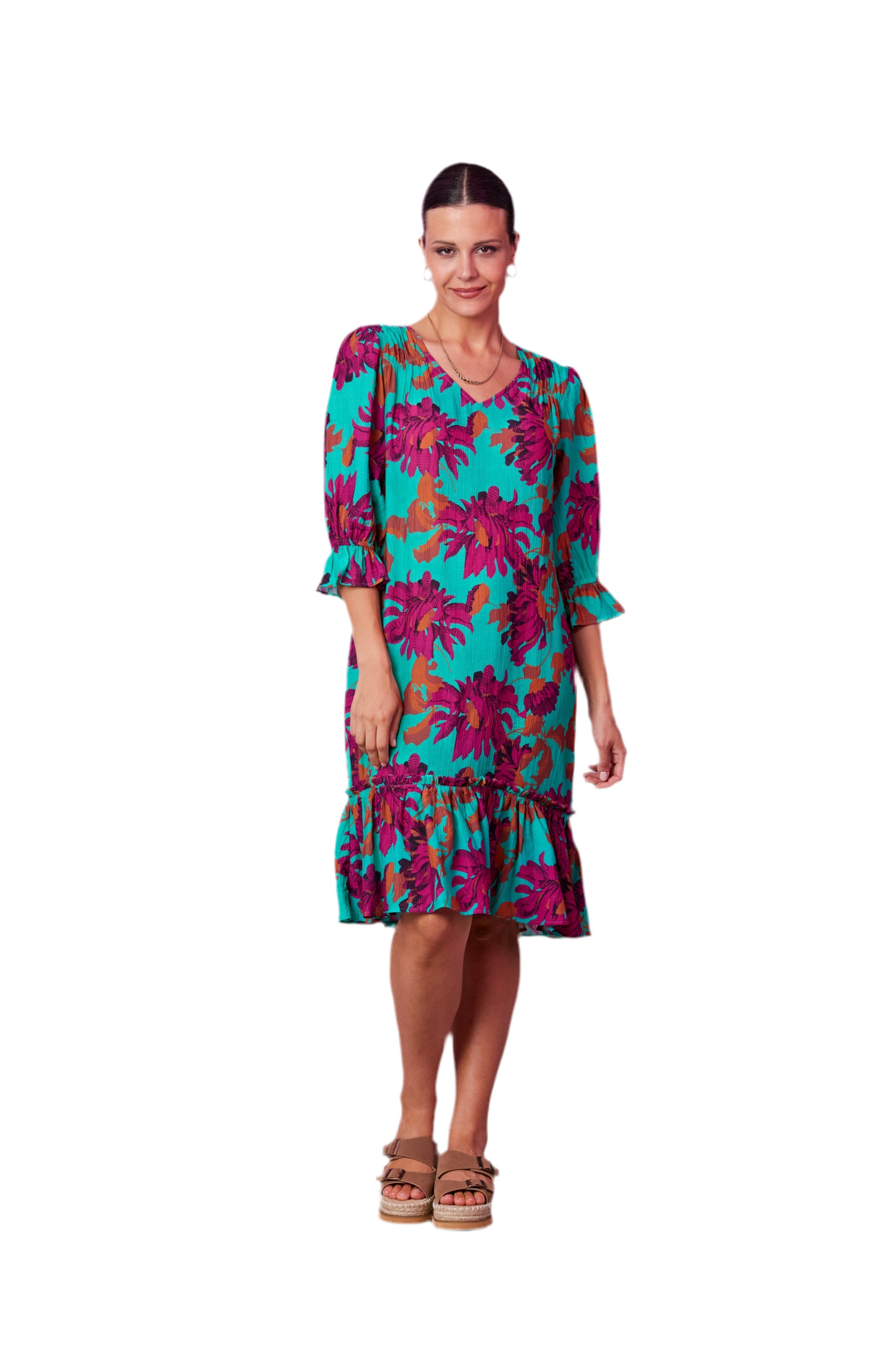 Newport - Riviera Dress - NP28341 - Riviera Print - 1 x 10 left only- 40% Off