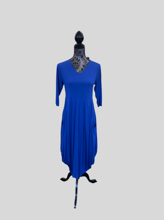 Carly Dress Cobalt - 50% off