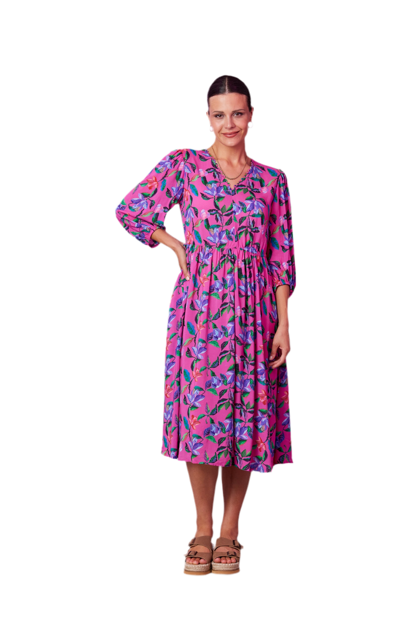 Newport - Cypress dress - NP28914 - Cypress Print - 40% Off 1 x 12 left