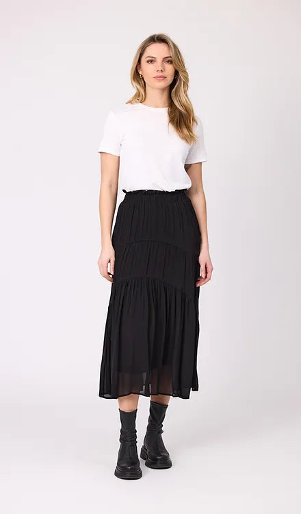 Design Nation - Escape Skirt - DN28181 - Black - 1 x size 14 left