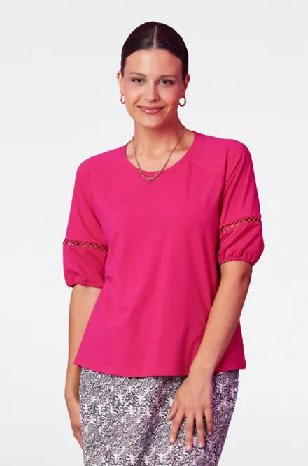 Newport - Tristan Tee - NP29003 - Fuchsia - 40% Off