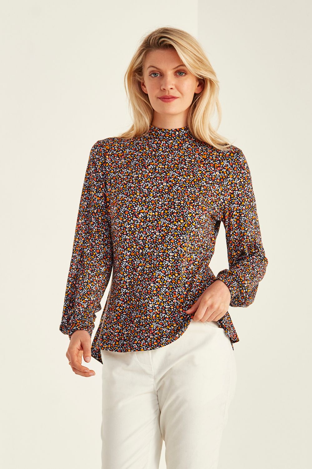 Lemon Tree - Jo Top - LT823 - Ditsy Floral - 70% Off